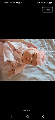 Bebe reborn vinyle - bebe, tissus