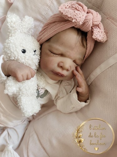 Reborn baby doll - doll, bruni"